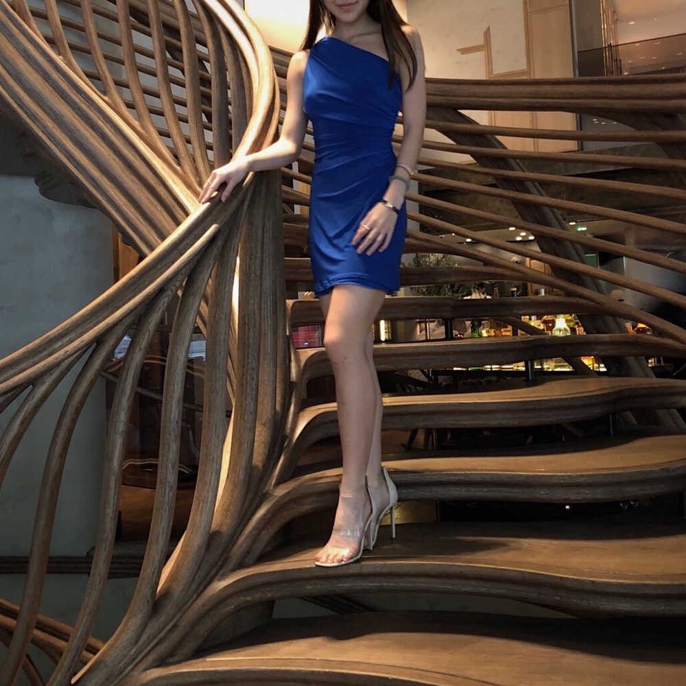 Blue Ralph Lauren Evening Dress